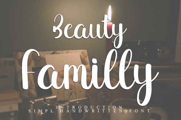 Beauty Familly: A Playful Handwritten Font for Makers