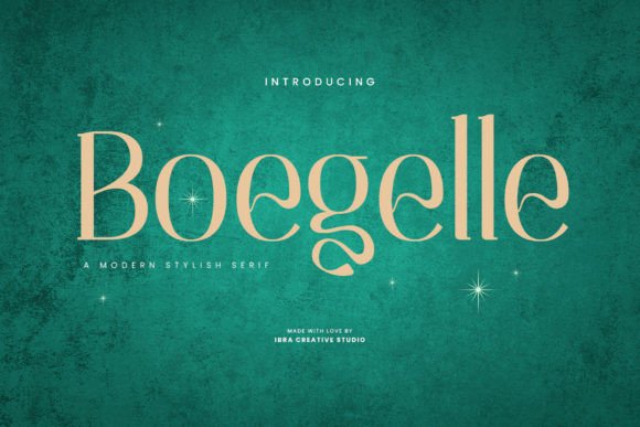 Boegelle Typeface Review: Elevating Campaign Visuals