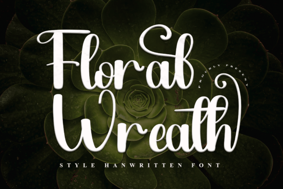Bringing Floral Wreath Typeface to Life for Makers