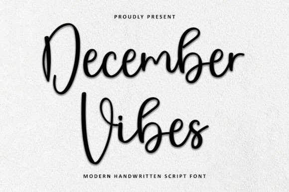December Vibes: A Festive Typeface for Holiday Campaigns