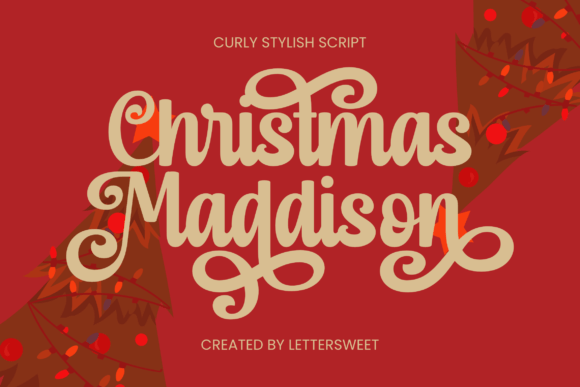 Designing with Christmas Maddison: A Romantic Script Font for Branding