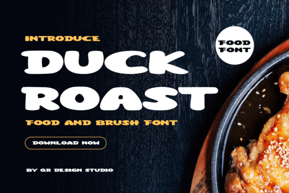 Duck Roast: A Playful Typeface for Editorial Charm