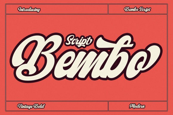 Elevate Your Brand with the Bembo Script Typeface