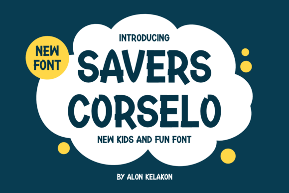 Elevate Your Brand with the Savers Corselo Typeface
