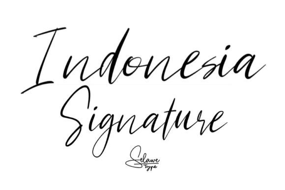 Indonesia Signature: The Typeface That Elevates Small Business Branding