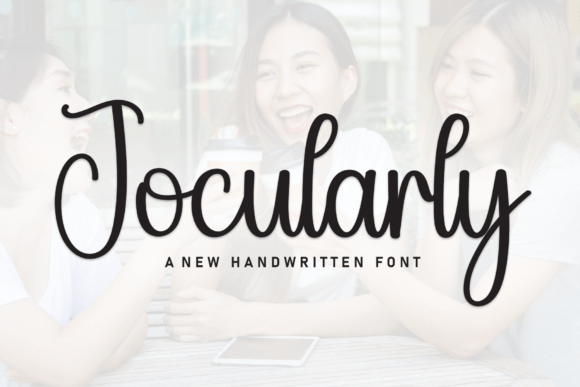 Jocularly: A Friendly Handwritten Font for Editorial Design