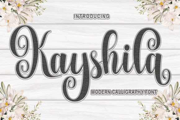 Kayshila: The Script Font That Elevates Campaign Visuals