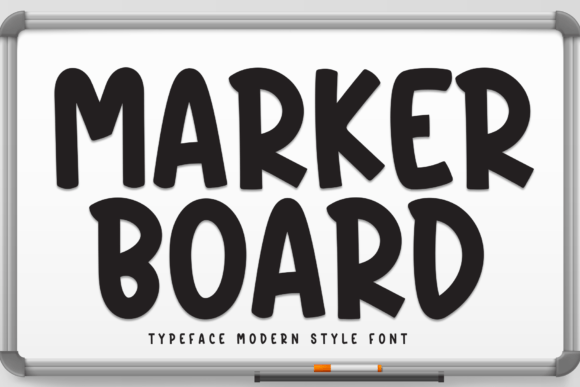 Marker Board: A Friendly Handwritten Font for Branding