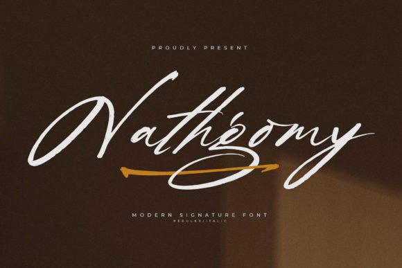 Nathgomy: The Handwritten Font That Elevates Your Brand
