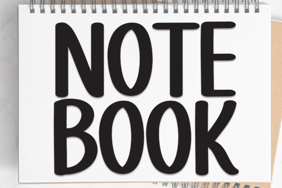 Note Book: A Friendly Font for Clear Campaign Messaging