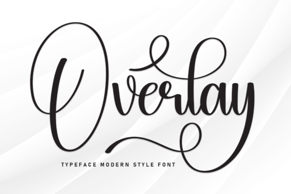 Overlay: The Elegant Handwritten Font for Crafters
