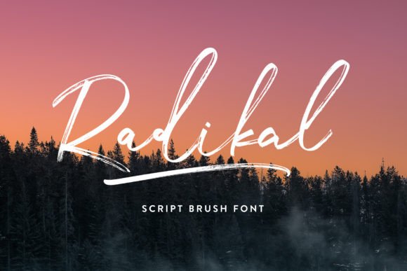 Radikal: A Hand-Drawn Typeface for Bold Editorial Design
