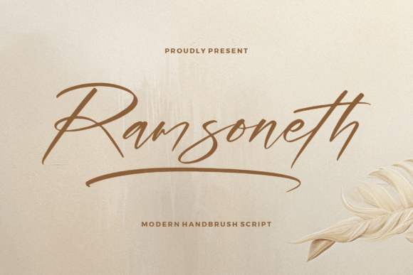 Ramsoneth: A Handwritten Typeface for Modern Web Design