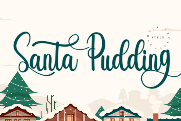 Santa Pudding: The Handwritten Font That Elevates Your Brand