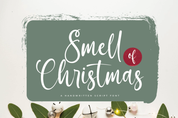 Smell of Christmas Font for Festive Web Design