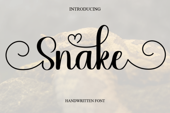 Snake Font Review: A Bold Script for Modern Brand Identity