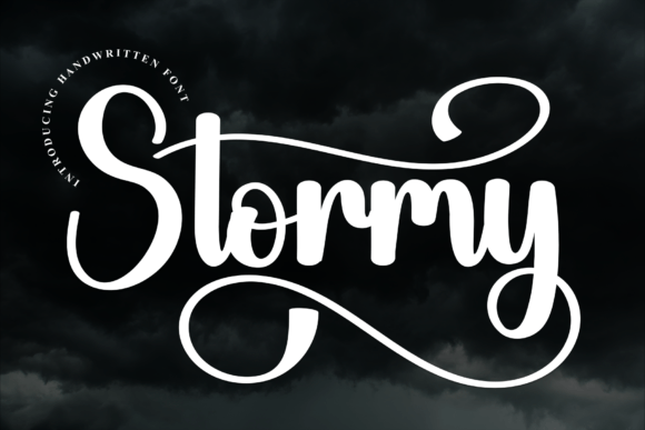 Stormy Font: The Handwritten Typeface That Lifts Campaigns