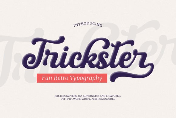 Trickster Font: The Secret Weapon for Campaign Visuals