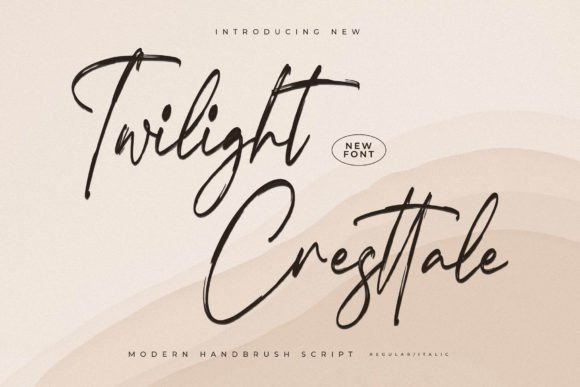 Twilight Cresttale: A Script Typeface for Modern Web Design