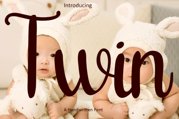 Twin Font: The Handwritten Typeface for Clear Campaigns