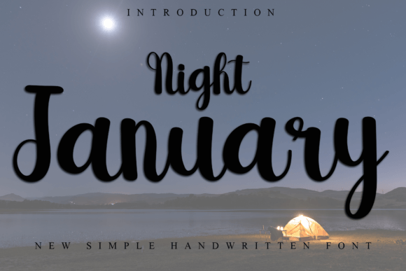 Upgrade Your Brand with the Night January Typeface